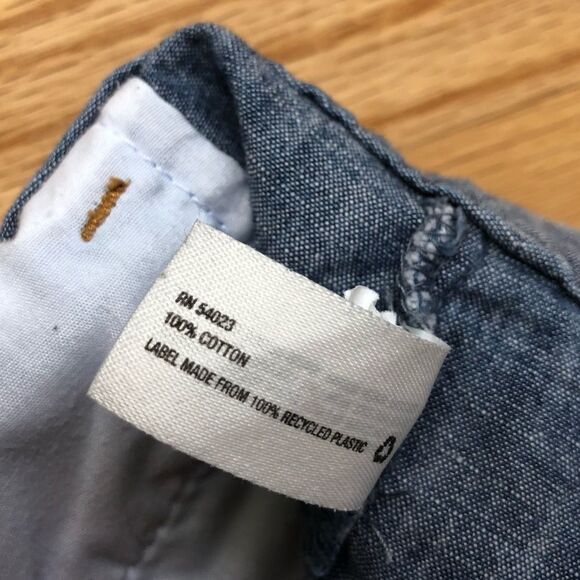 Gap Chambray Blue Shorts XS - Picture 4 of 4